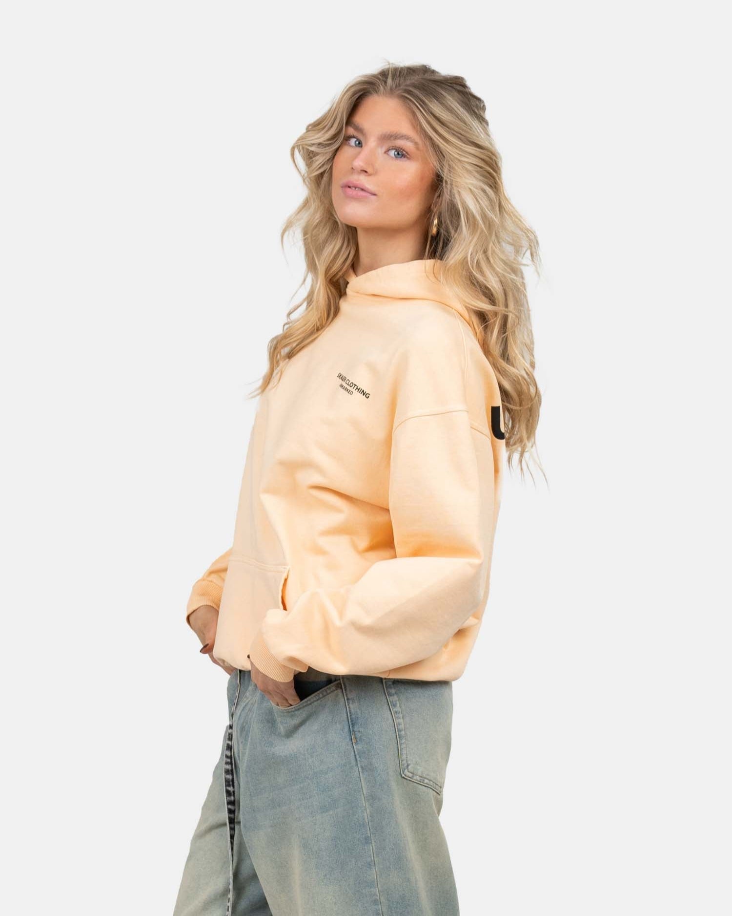 UNMARKED Hoodie Peach | Skagen - clothing.dk